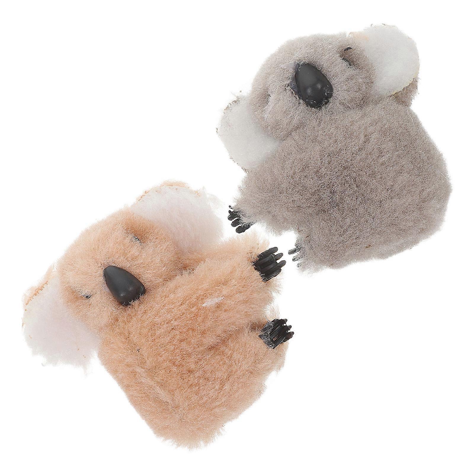 Motorcycle Rear View Mirror Handle Decor Koala Ornaments 10Pcs Pack