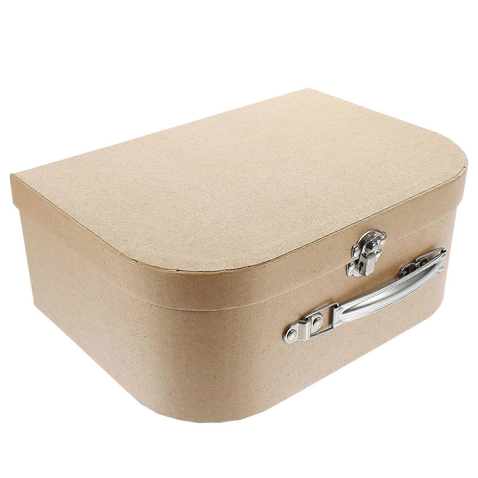 Decorative Gift Box 2Pcs Lightweight Suitcase Shape Gift Packaging For Small Items Practical Storage Solutions For Weddings