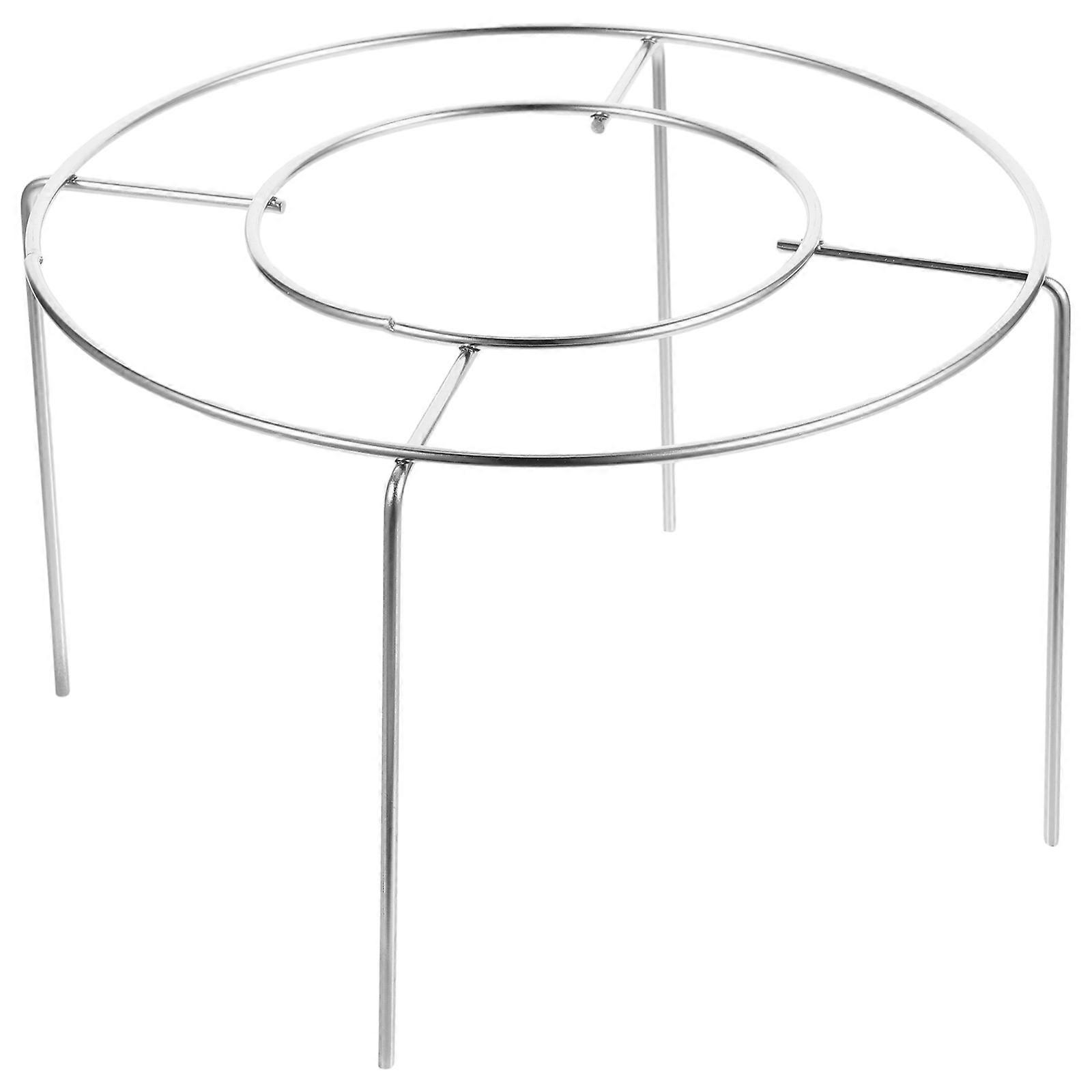 Bread Cooling Rack Stainless Steel Wire Shelf for 3Pcs Kitchen Use