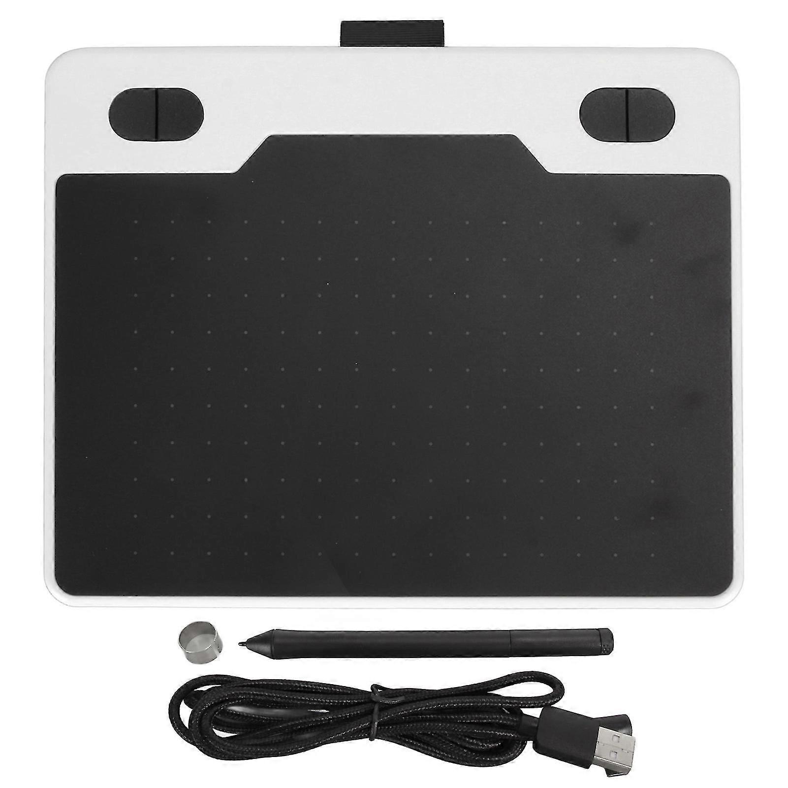Graphics Drawing Tablet 8192 Levels Pressure 233PPS 5080LPI Customizable Keys Digital Art Tablet for Teaching Working