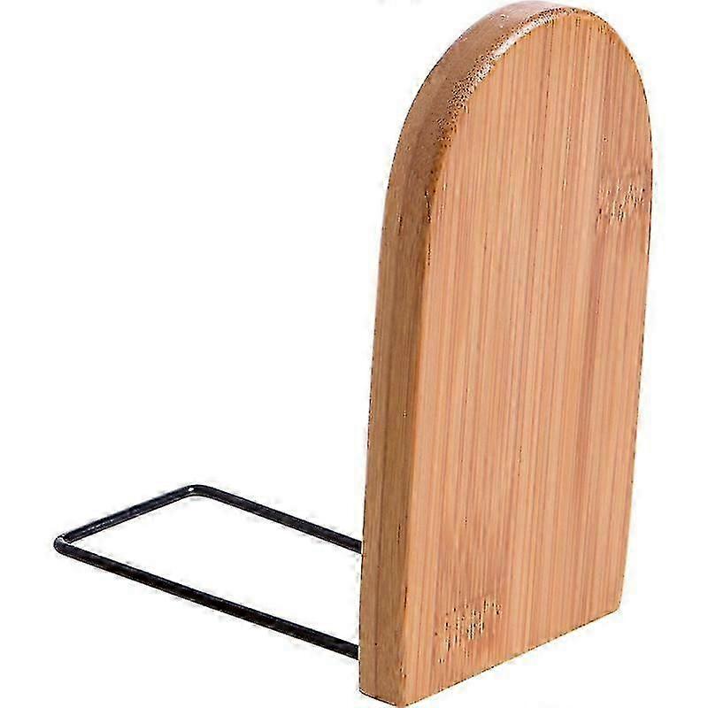 2-piece set, library, office, school book storage rack, bamboo bookend