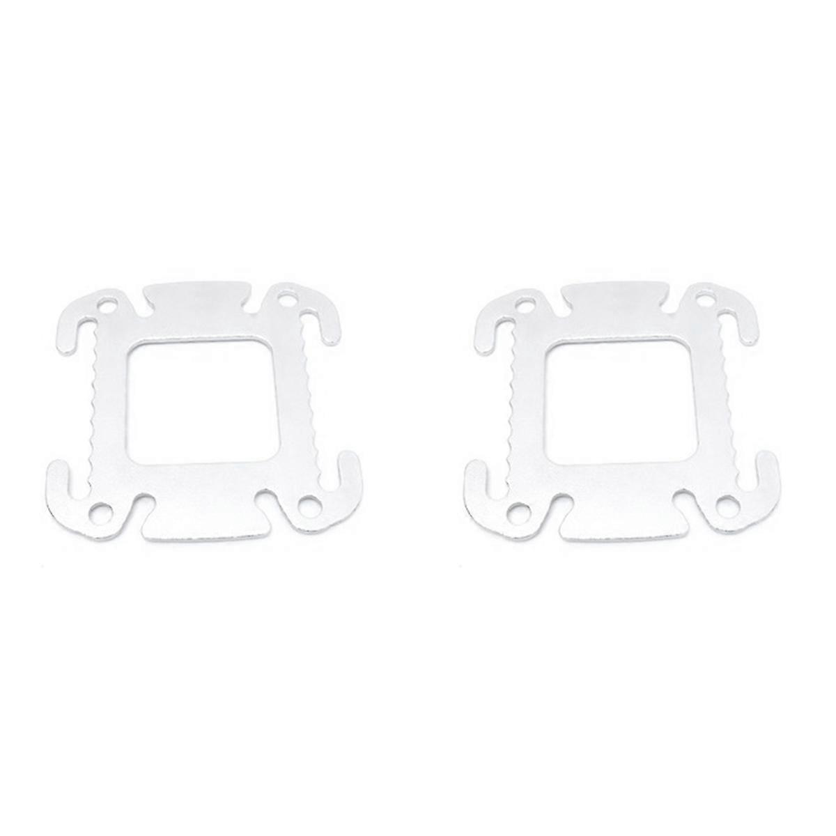 2X Buckle Metal Button Quick-Install Quick-Release Adjusting Rope Diving Counterweight Buckle