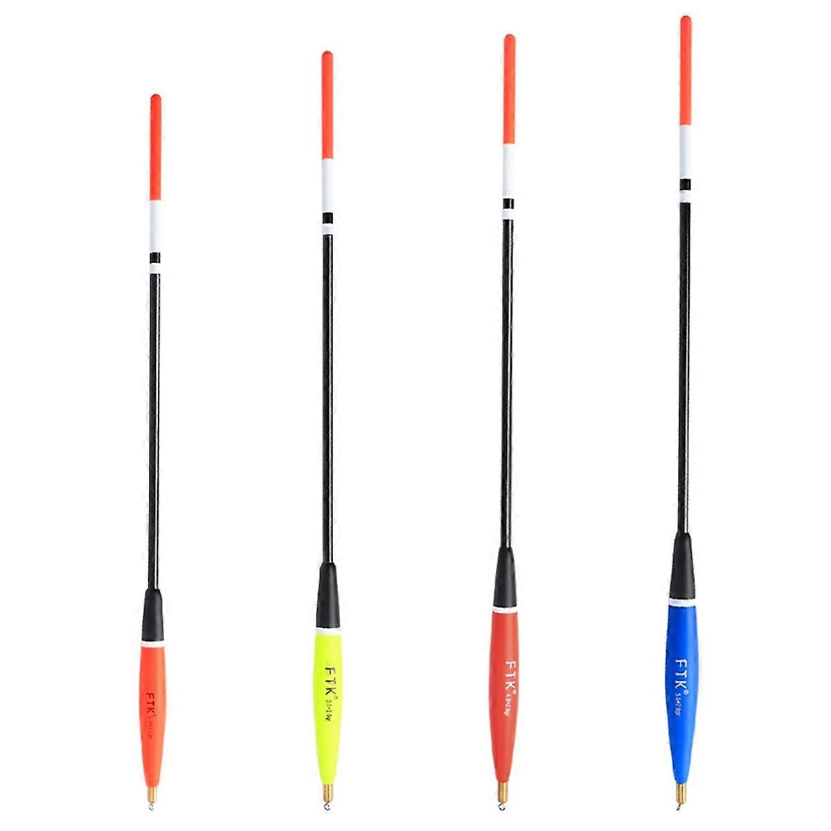 4Pcs Fishing Float Set Barguzinsky Copper Buoy Multiple Sizes for Carp Fishing