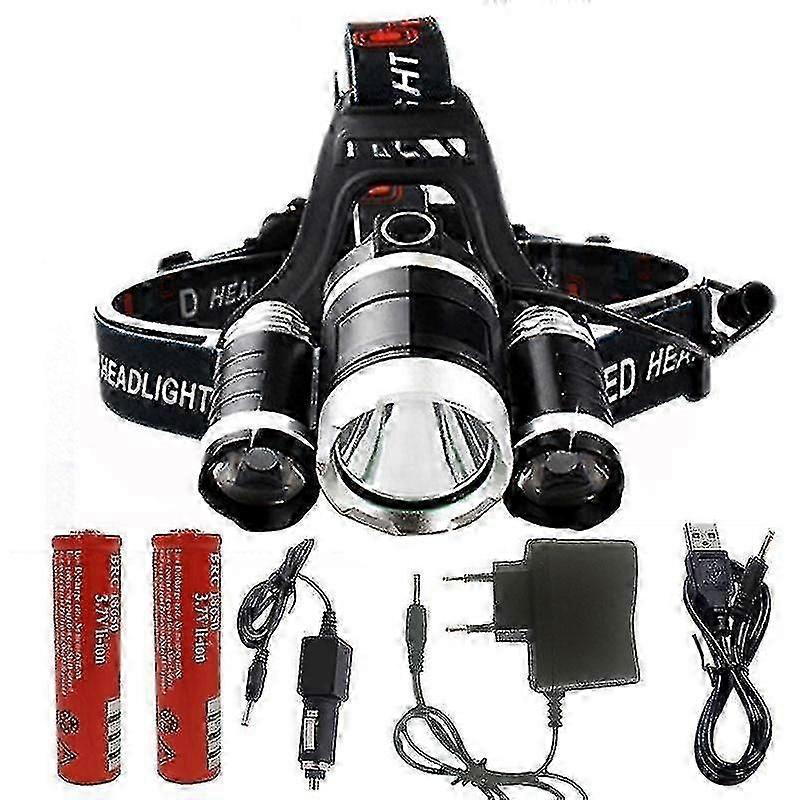 Option C Led Headlamp High Power Bright Headlight Torch