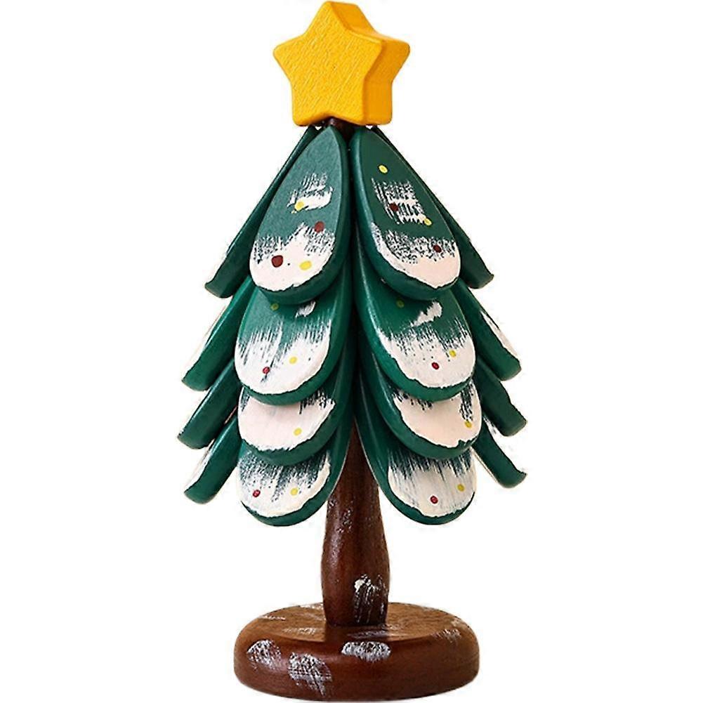 Wooden Coaster Set For Hot Dishes - Christmas Tree Coasters Set Tree Shape