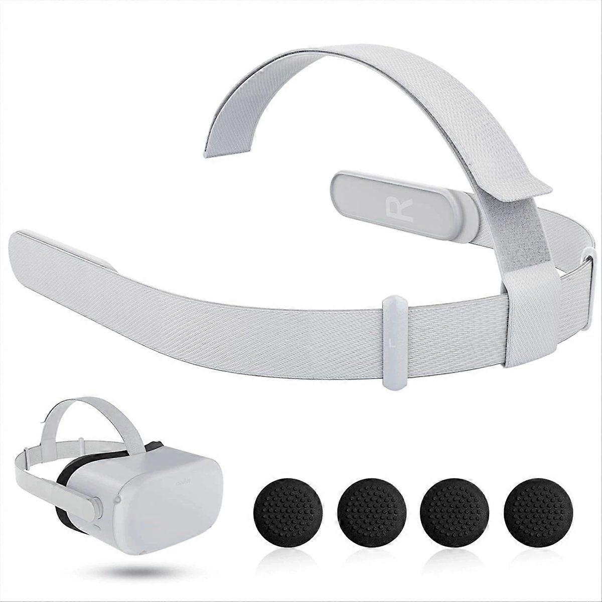 Head Strap for 2 VR Headset, Replacement Head Strap for Meta 2 VR Headband Strap with Joystick Caps