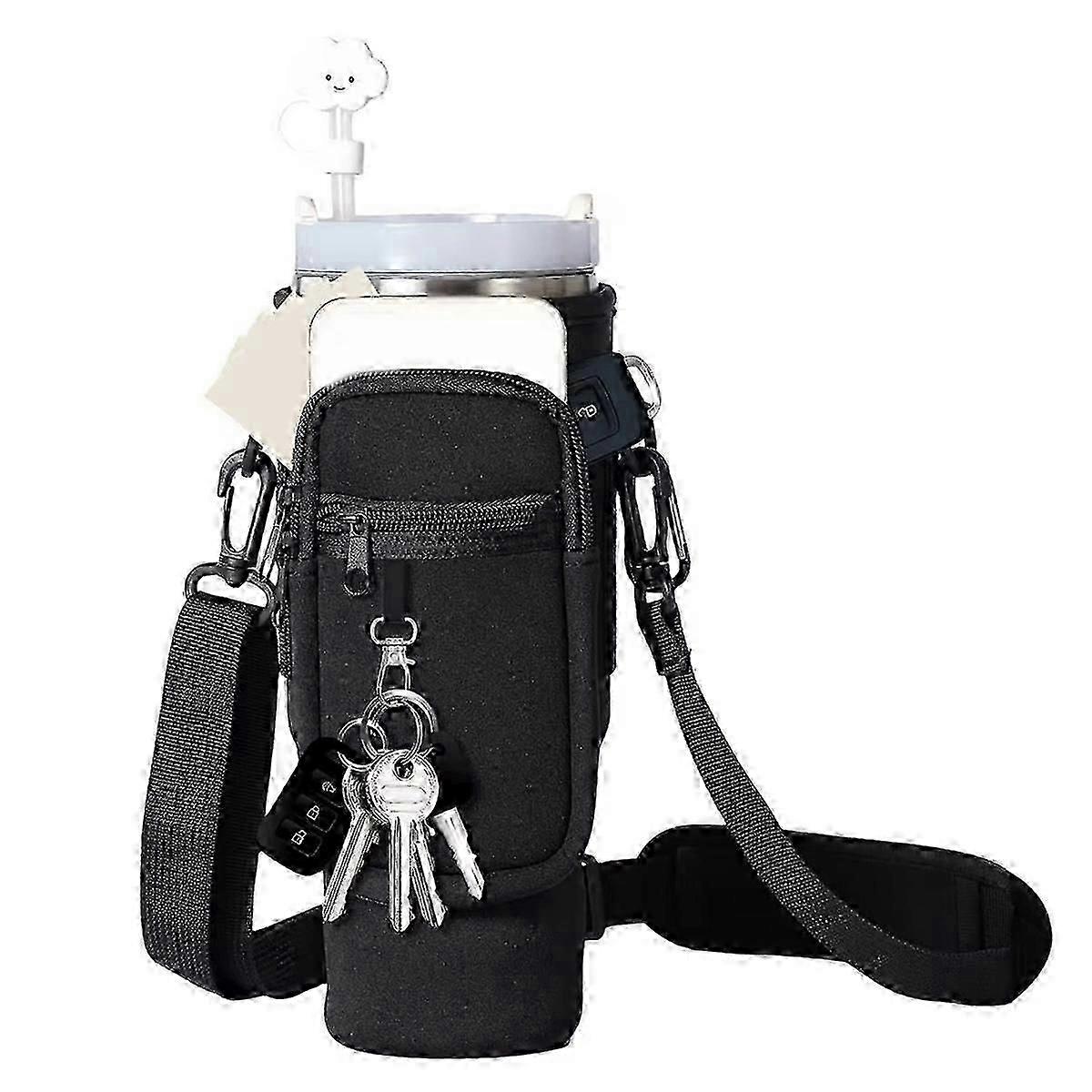 40oz Wasserflaschen-Tragetasche mit verstellbarem Gurt Wasserflaschen-Sling-Tasche für Quencher Cup