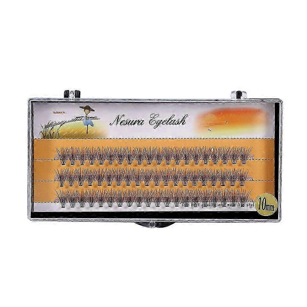 25-26 Natural Soft False Eyelash Extension Deluxe Lashes VOLUME Flase Fans 3d Eyelashes(10mm)