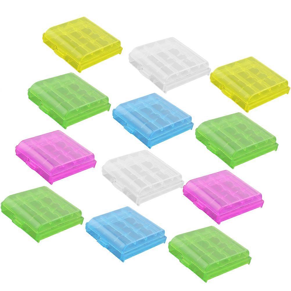 Battery Organizer Portable Case Holder for 20Pcs Random Color
