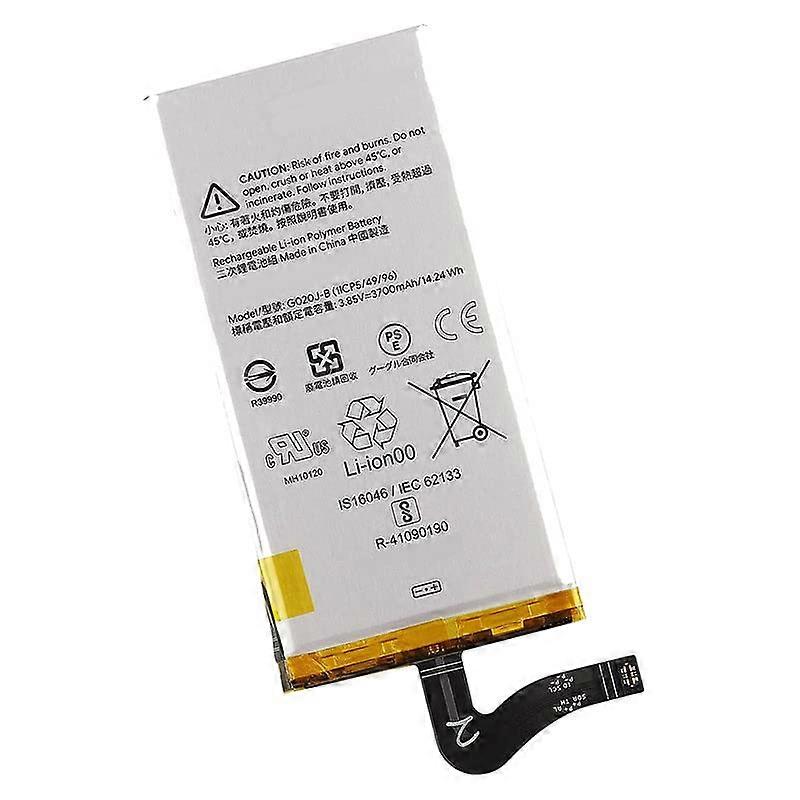 Replacement 3.85V 3700mAh 14.24Wh G020JB Battery Compatible With Google Pixel 4 XL Smartphone