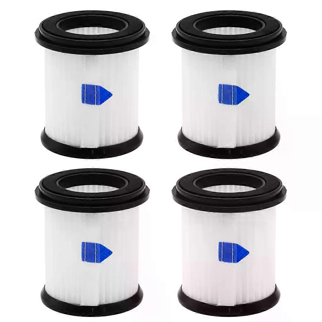 4PCS HEPA Filter with Mesh Filter Replacement for INSE N5S N5T S6T S6P Pro Cordless Vacuum Cleaner, White