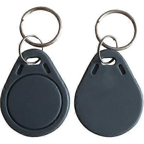 13.56MHz ABS IC NFC Tags for Access Control (Pack of 10) 32x40x3.5mm Gray