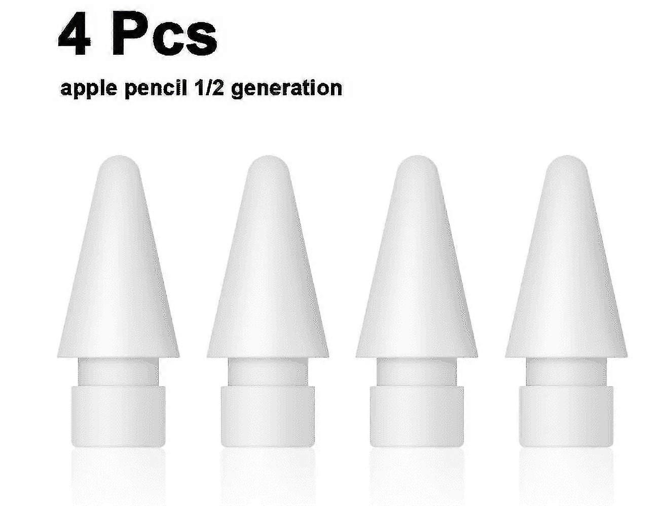 Uclet Pen 4 Packs Pen Tip For Pencil Replacement Stylus Fine Nib Compatible With IPad Air Pro Pencil 1st Gen And 2nd Generation Tips