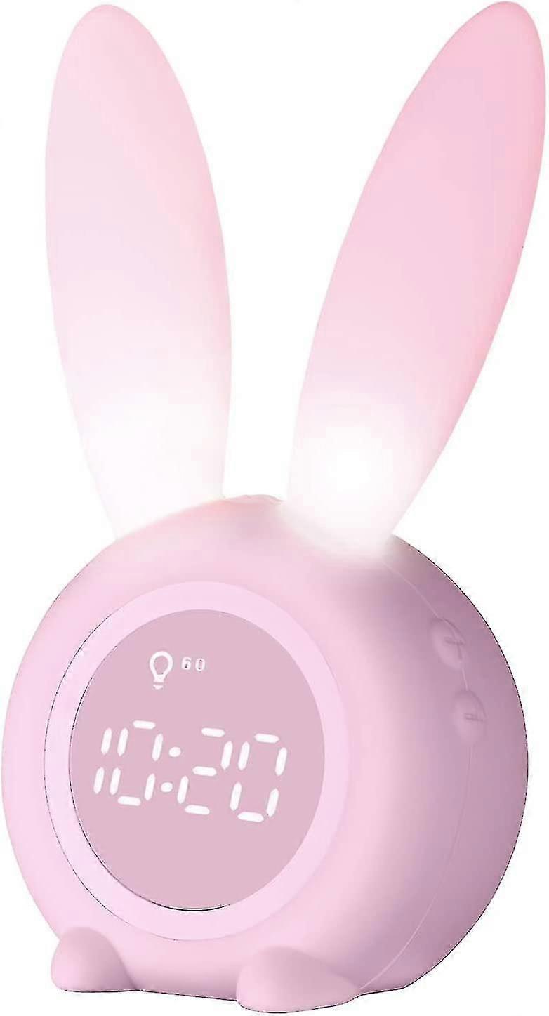 Barn väckarklocka för barn, barnens nattljus för flickor pojkar småbarn sovrum