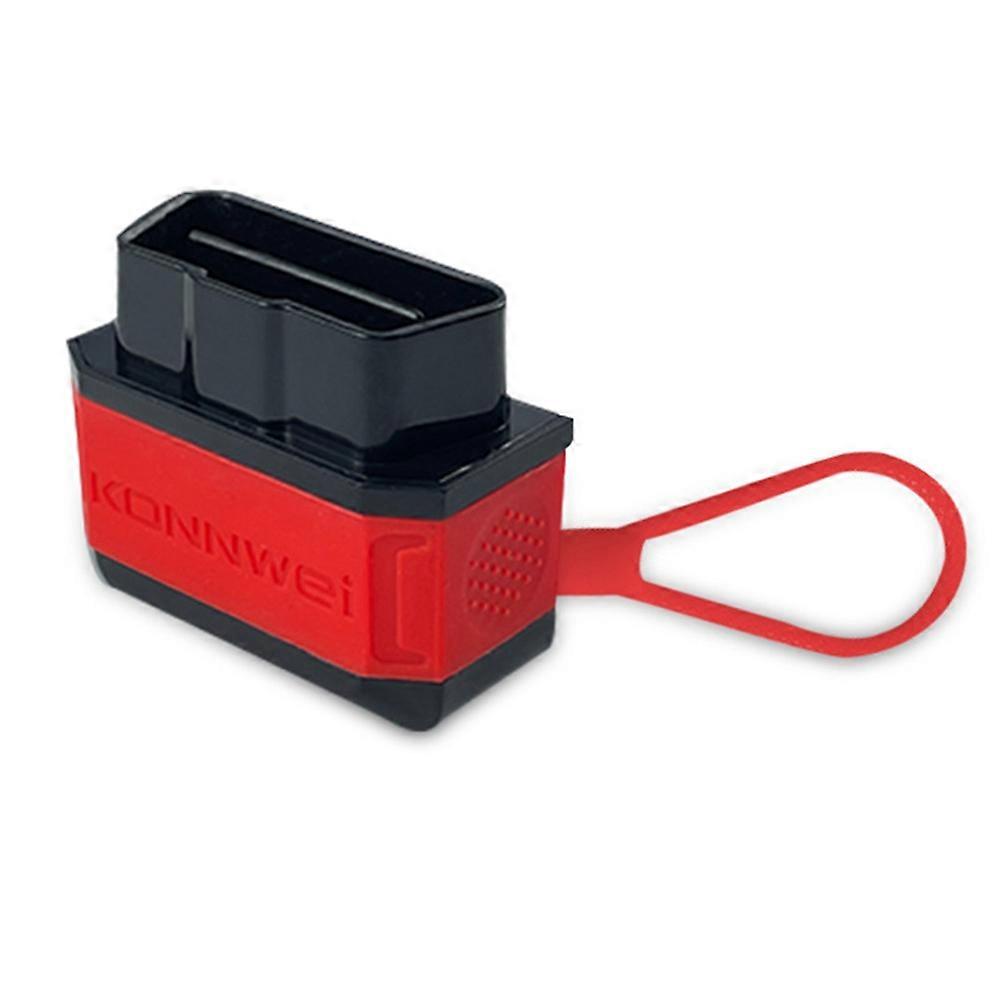 KONNWEI KW906 ELM327 V1.5 Bluetooth 5.0 for IOS Android V1 5 OBD2 Scanner Auto Car Diagnostic Tools Code Reader Red