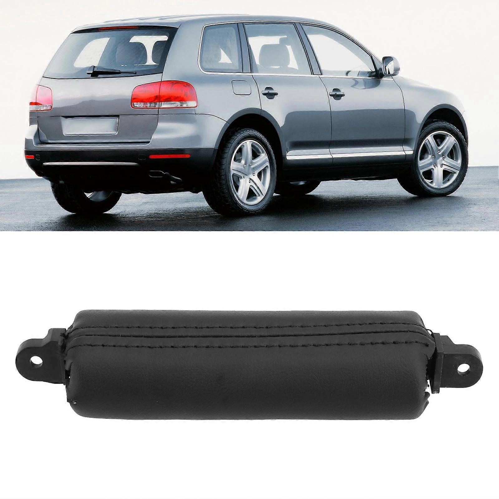 Interior Door Pull Handle Faux Leather Comfortable Impact Resistant Easy Installation 7L6867161B for 7L Ab 2002 to 2010 