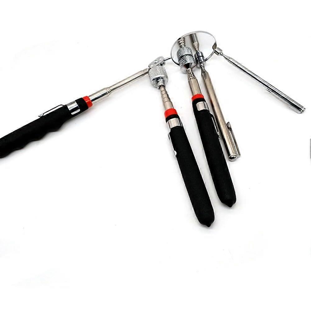 360 Degree Telescopic Folding Inspection Mirror For Car Mechanic Welding  Square Mirror