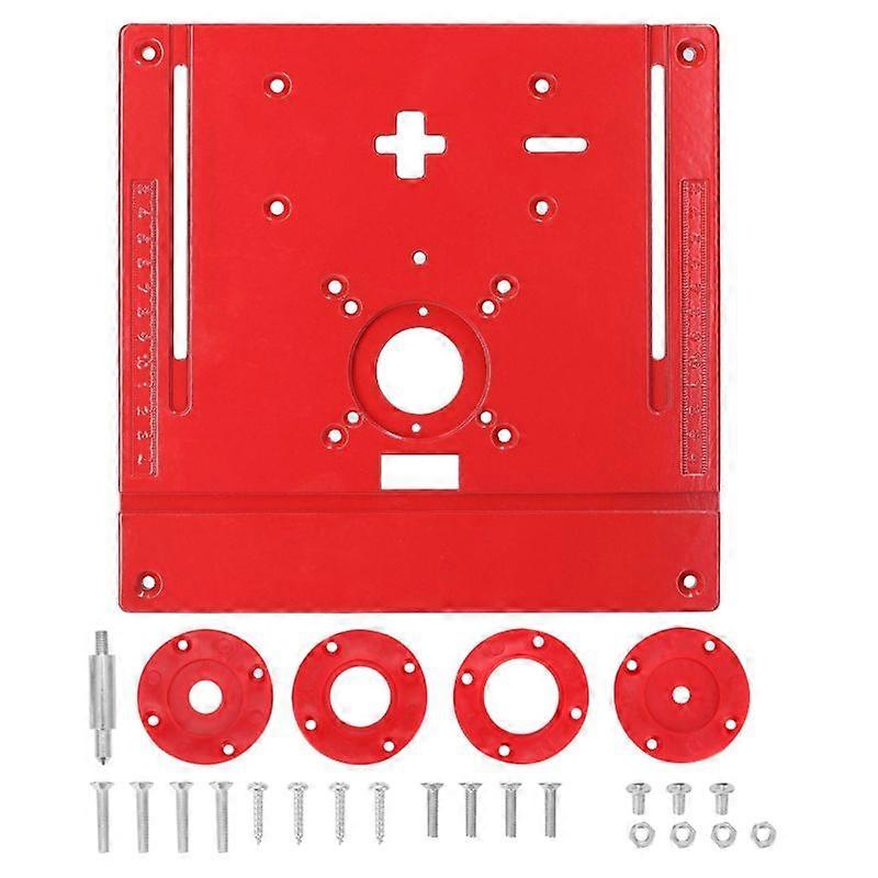 Router Table Insert Plate Trimming Machine Engraving Auxiliary Woodworking Tool