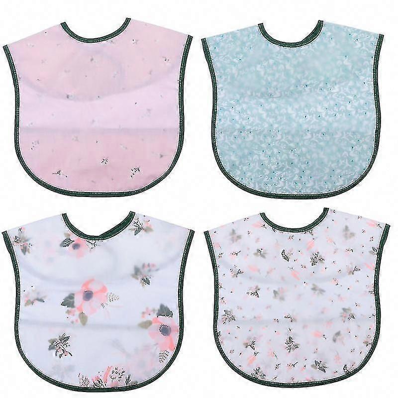 4pcs Drool Bibs for Babies