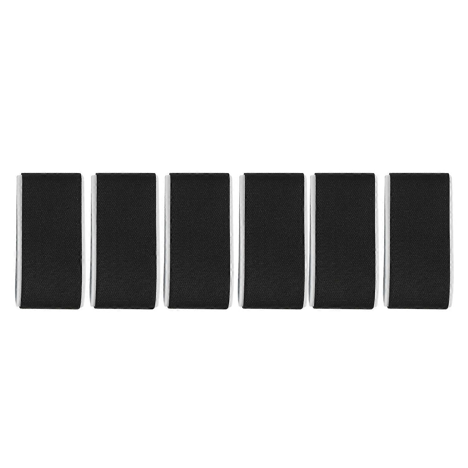 6Pcs Adjustable Ski Straps Fastener Tape Hook and Loop Ski Fixing Wraps for Easy Carry