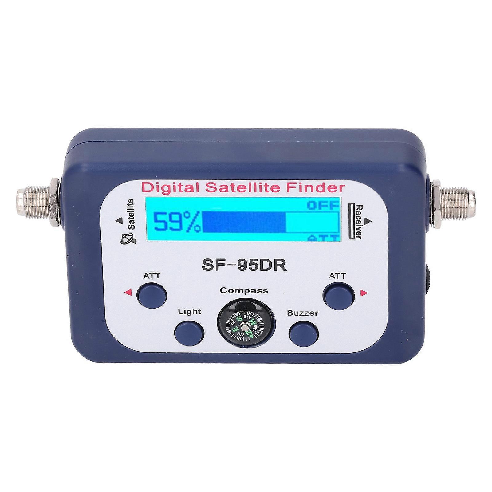 Digital Satellite Signal Finder 950‑2150MHz LCD Display Backlit Portable Satellite Finder