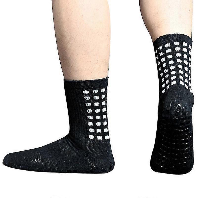 Anti-slip Soccer Socks Men Women Outdoor Sport Grip Football Rubber Sole Socks