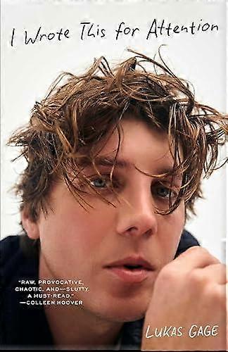 I Wrote This For Attention - Lukas Gage - Autobiography: arts and entertainment - HarperCollins Publishers - Hardback