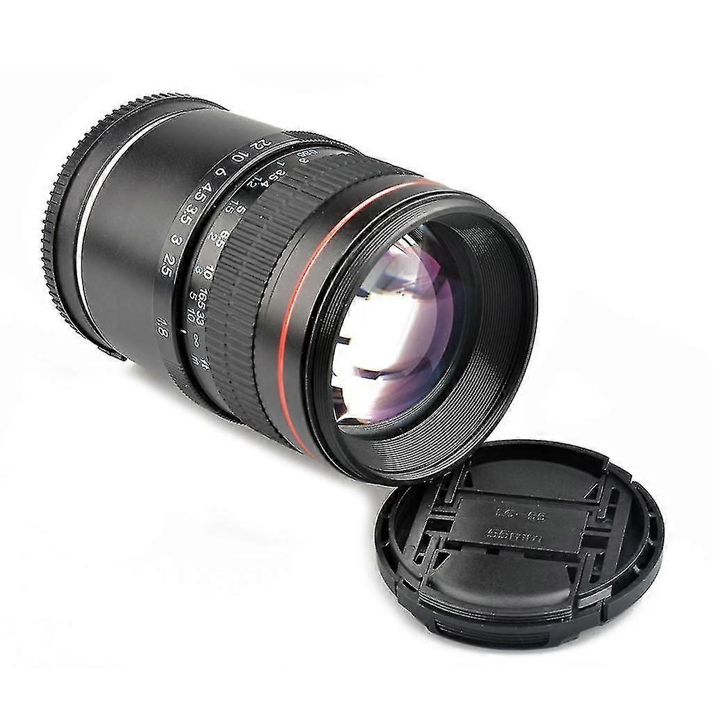 Fixed Focus Portrait Macro Manual Focus Camera Lens 85mm F1.8 For A5100 A5000