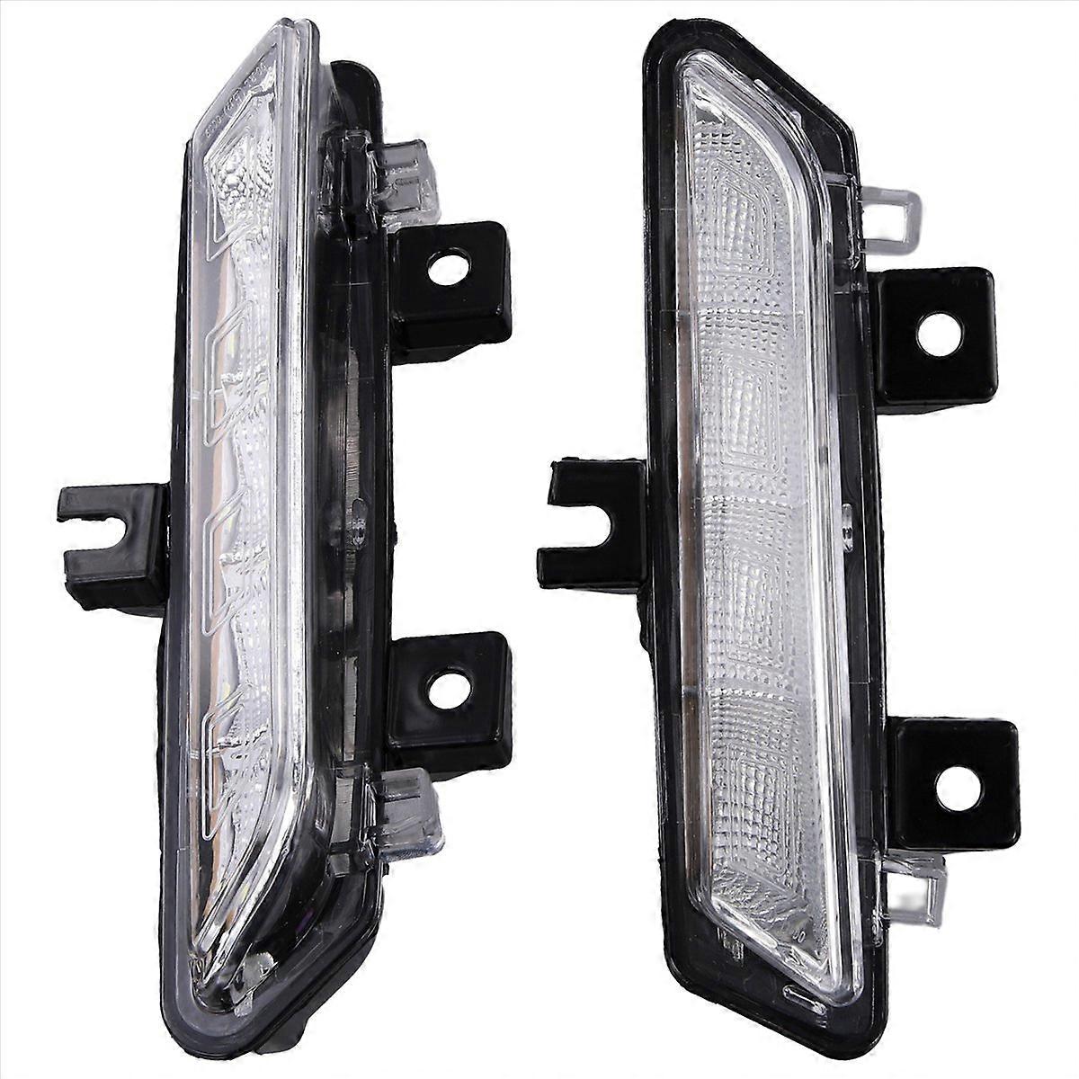 2Pcs Car Daytime Running Light for - Captur 4 2012-2015 Daytime Running Lamp 266003864R 266059493R