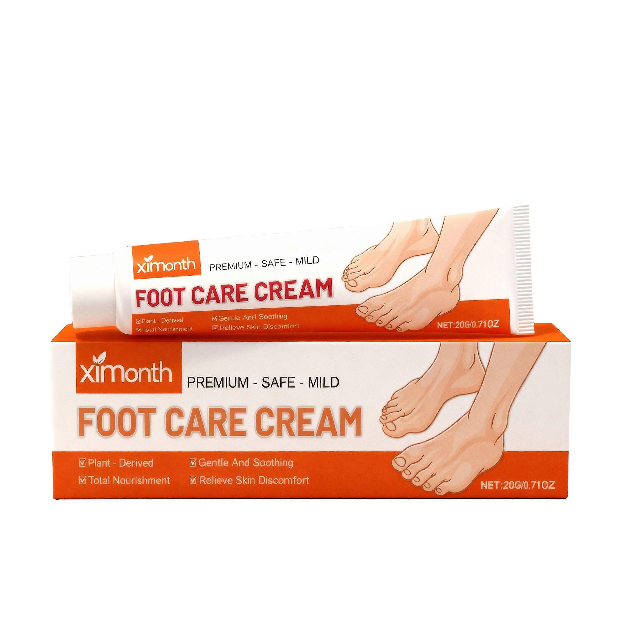 Ximonth Foot Care Cream Has A Hydrating Texture That Is Easily Absorbed. Apply It In The Morning And Evening To Keep Your Feet Tender And Delicate