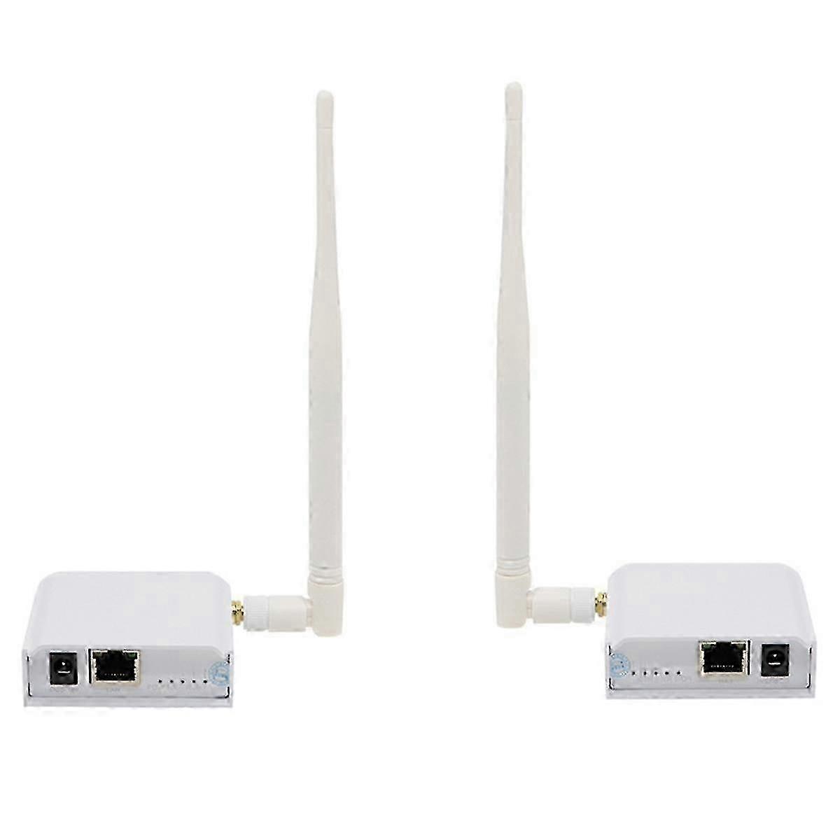 Wireless Bridge Point-to-Point Long Range Wireless Access with High-Gain Antenna, 2.4G WiFi BridgeWhite szsh1722