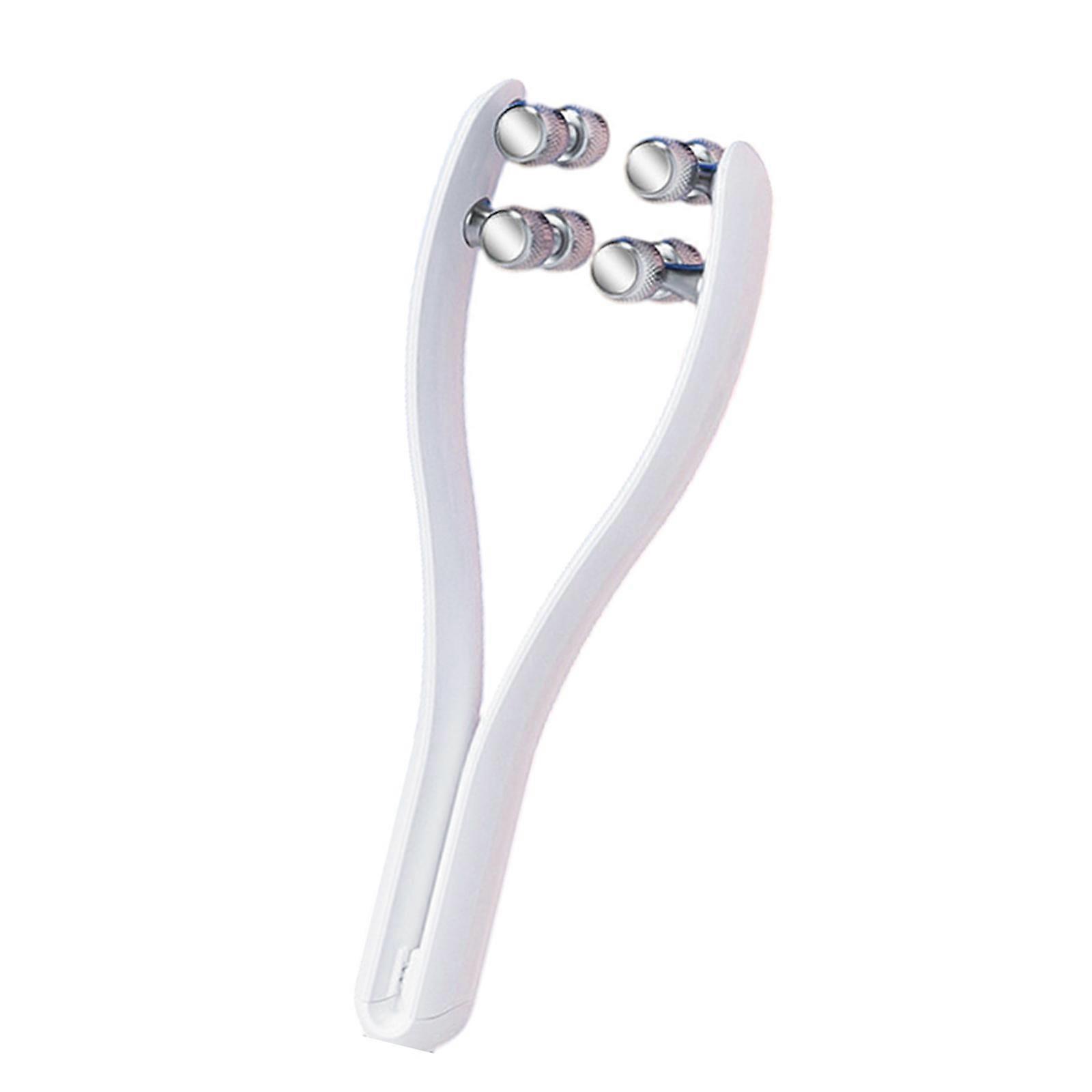 Face Lifting Roller V Face Shaped Facials Massager Facials Lifting Massager Facials Massager Roller  White