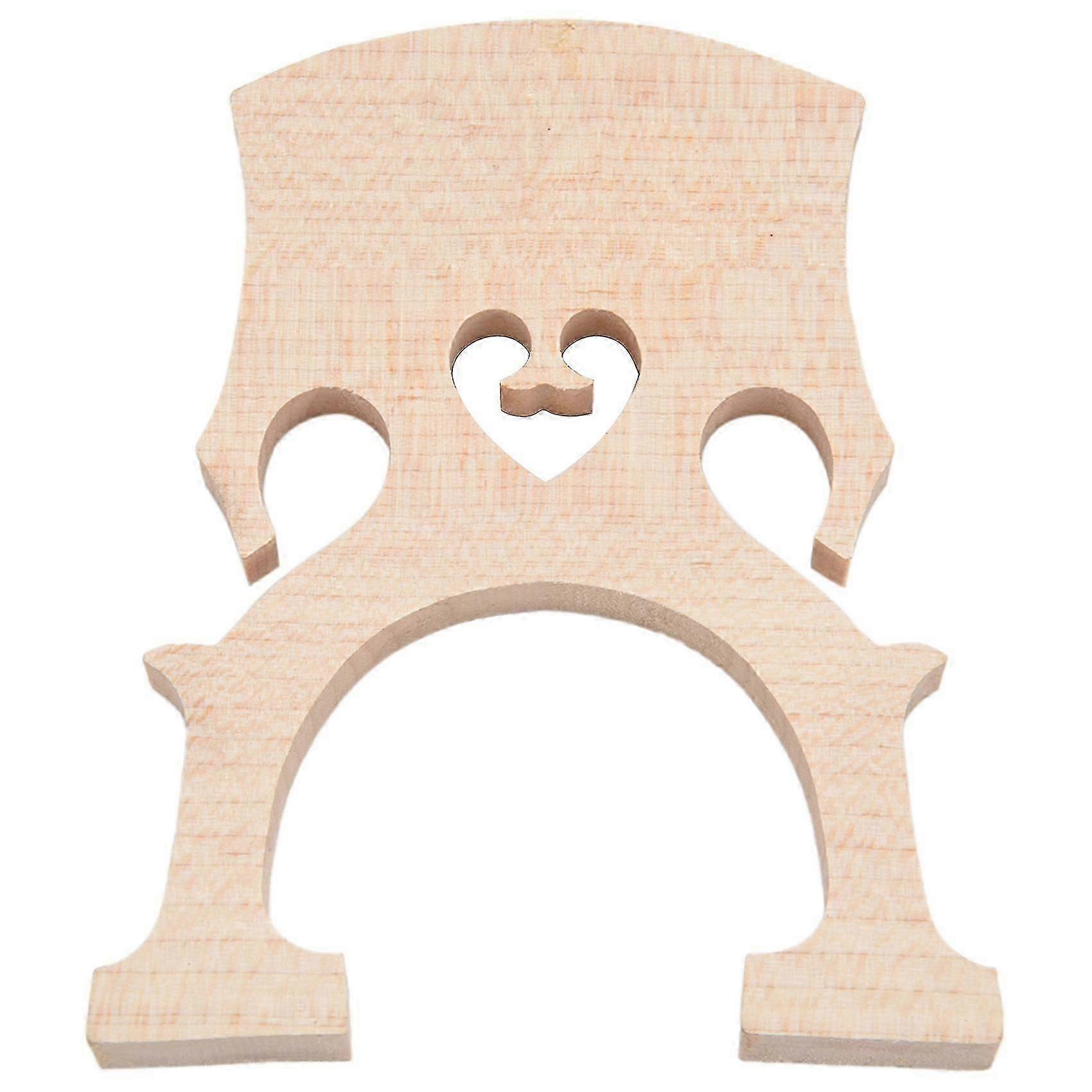 Professional Cello Bridge For 3/4 Size Cello Exquisite Maple Material