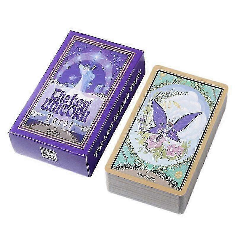 78 The Last Unicorn Tarot Cards Decks for Beginners Table Board Games