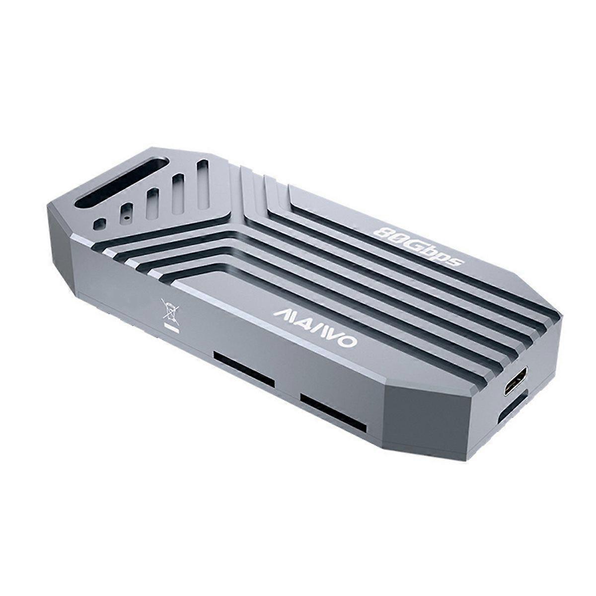 for 5/4/3 Solid State Drive Case SSD Enclosure USB 4.0 80Gbps M.2 NVMe SSD Type-C 4.0 8TB Hard Box