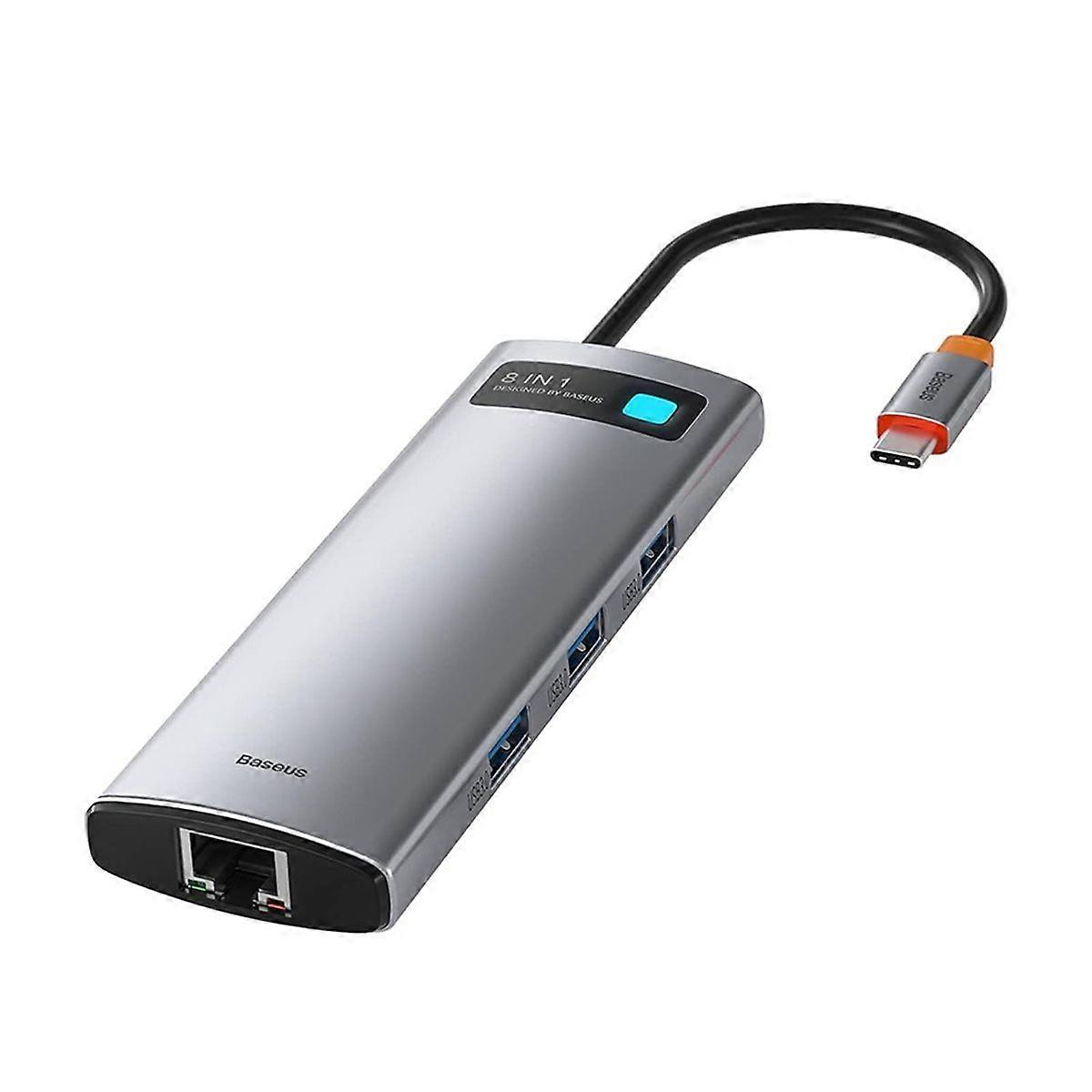 USB C Hub Type-C Expansion Dock with Multi-Port USB Extension Plug Suitable for Desktop Computers a