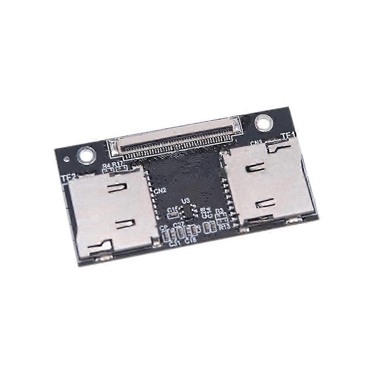 TF Adapter Card Dual TF Card to CE Anti-Interference Connection Card Suitable for Computer and Game