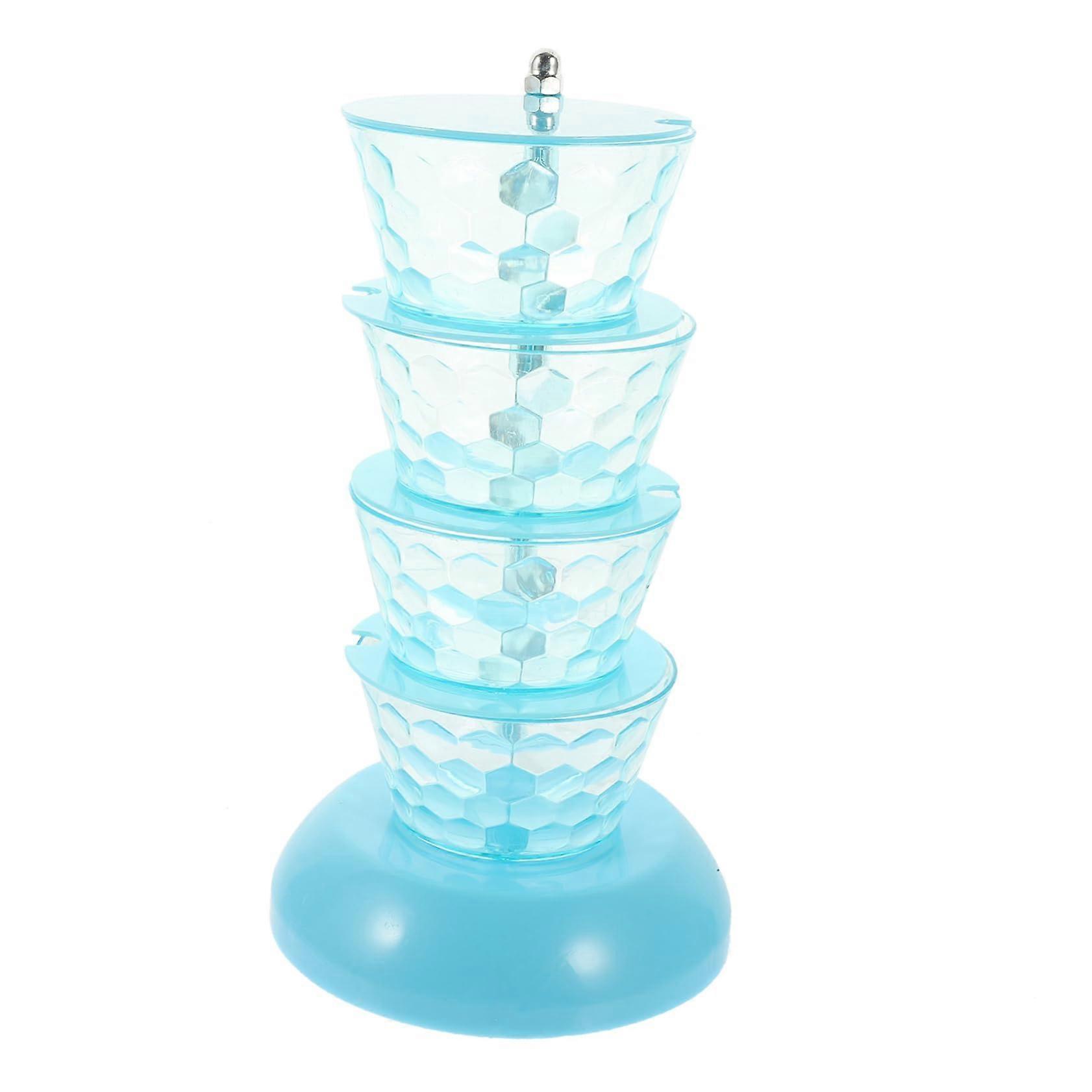 Rotating Spice Rack 360° SpaceSaving MultiLayer Organizer for Kitchen Countertop Condiments