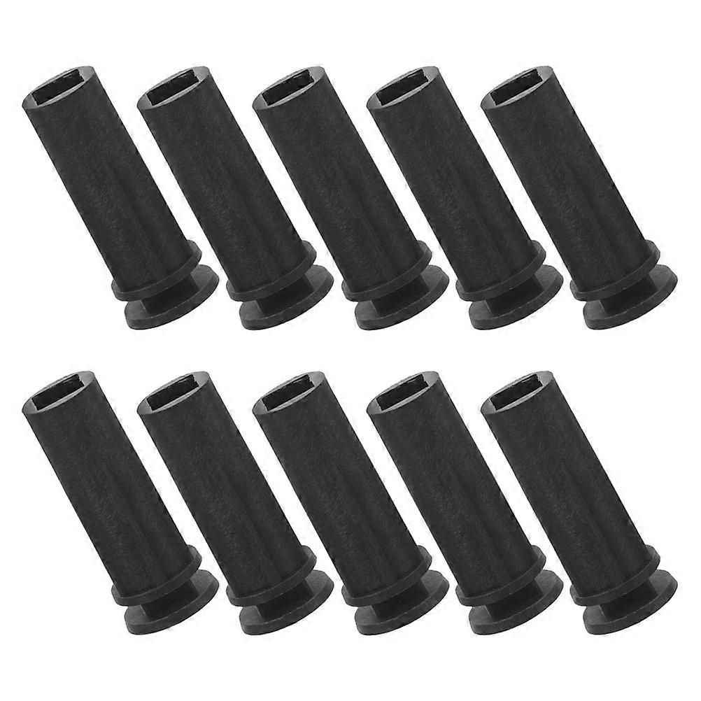 Christmas Tree Base for Stable Artificial Trees 10Pcs Folding Black Stand