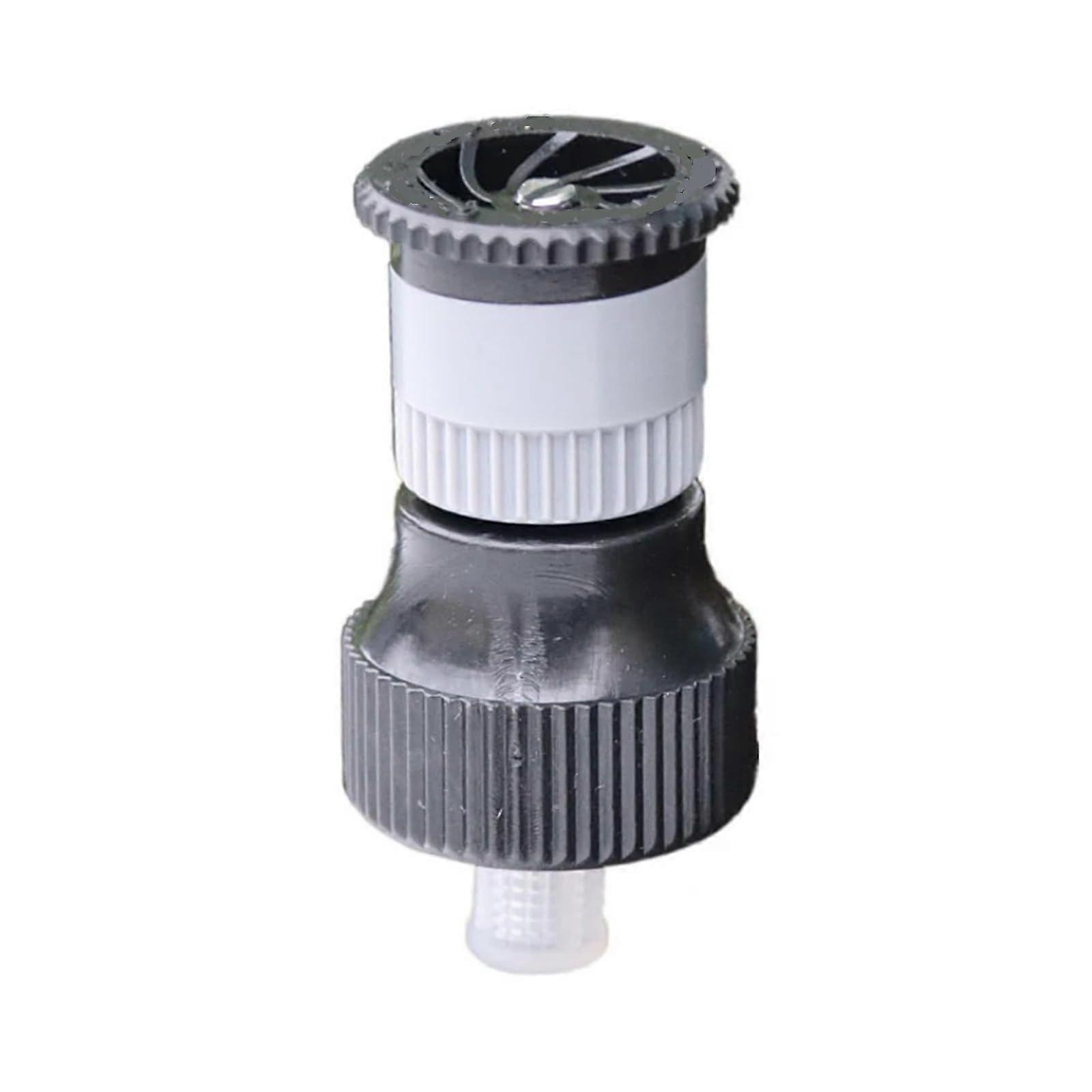 Garden Sprinkler with 360° Adjustable Coverage Automatic Lawn Irrigation Nozzle Gray