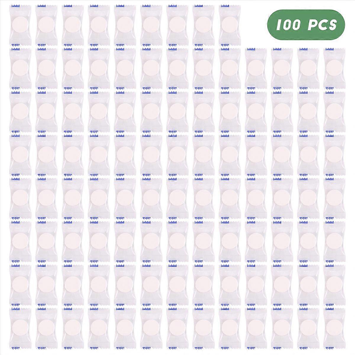 100Pcs Disposable Compressed Towels Tablet Capsules Washcloth