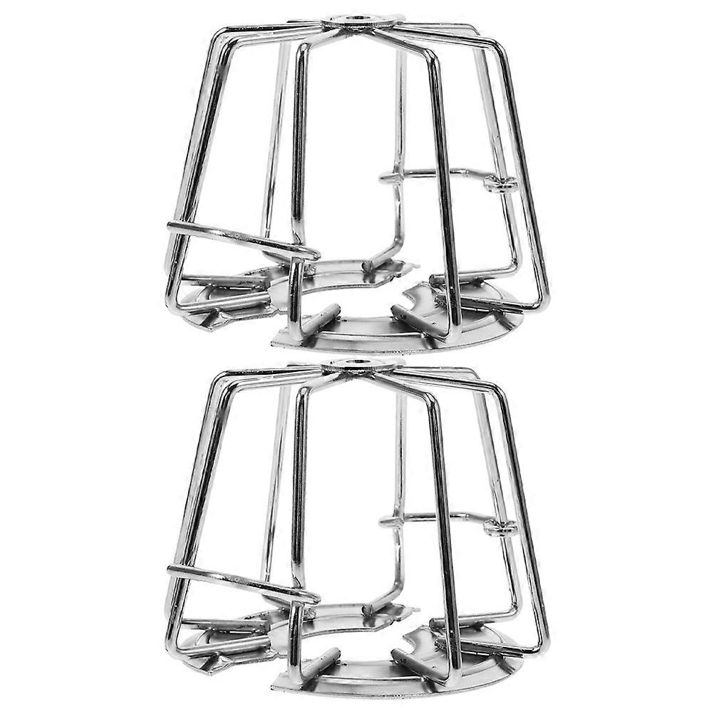 Metal Fire Sprinkler Head Protector Flush Mount Guard 2Pcs Wire Cage Cover