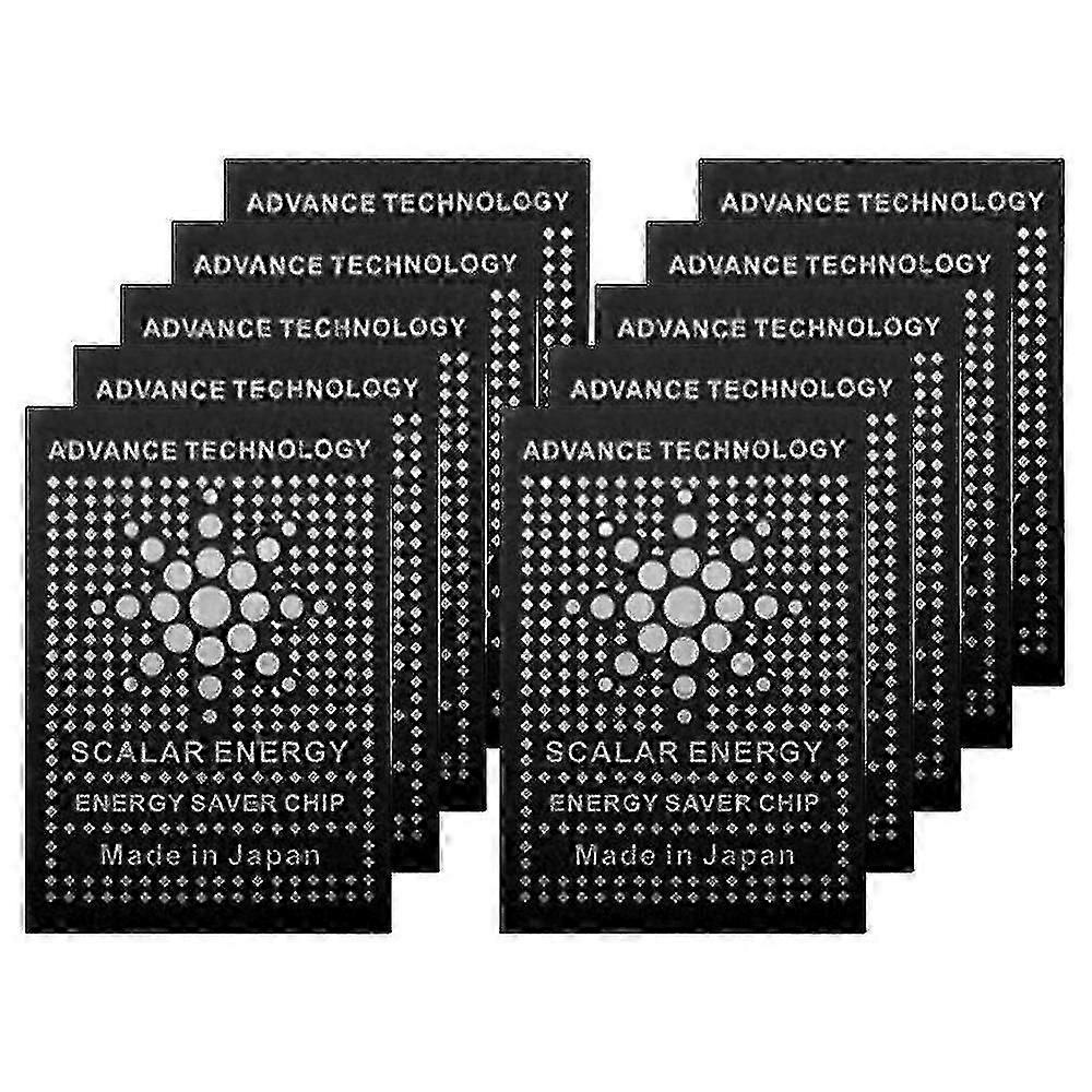 10pcs EMF保護パッチ放射線防止ステッカー - 安全で効果的な粘着パッチで電磁界から身を守ります