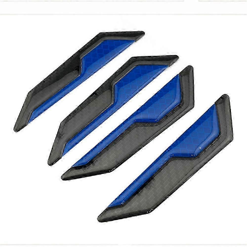 Car door protective strip reflective warning stickers universal