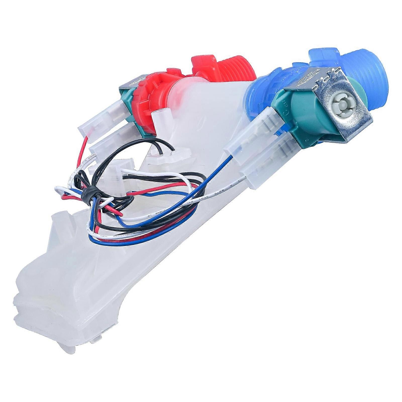 Washer Water Inlet Valves Washing Machine Inlet Valves Replace W10869800 with Enhanced Flow Control and Durability Multicolor