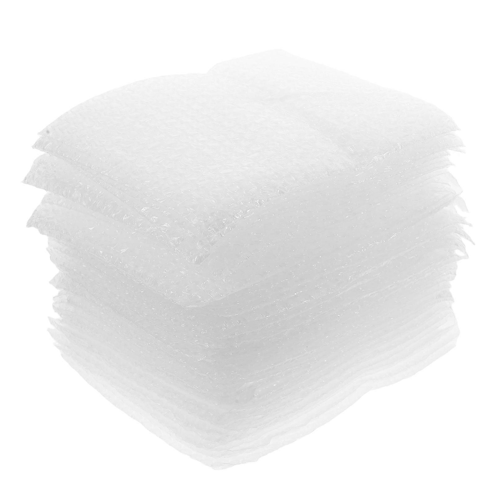 Bubble Pads Cushioning Storage Bag for Protection 100Pcs Transparent Pe Pouches
