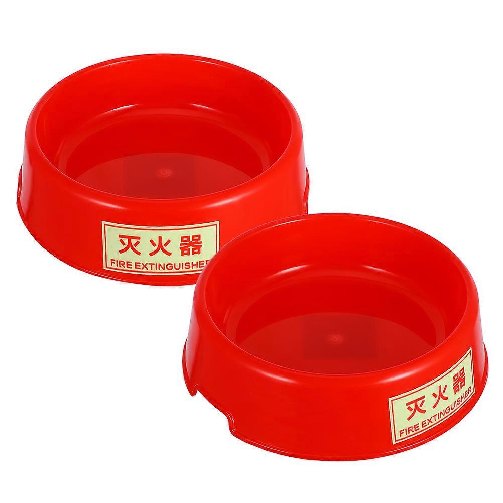 Fire Extinguisher Floor Stand for Safety 5Pcs Plastic