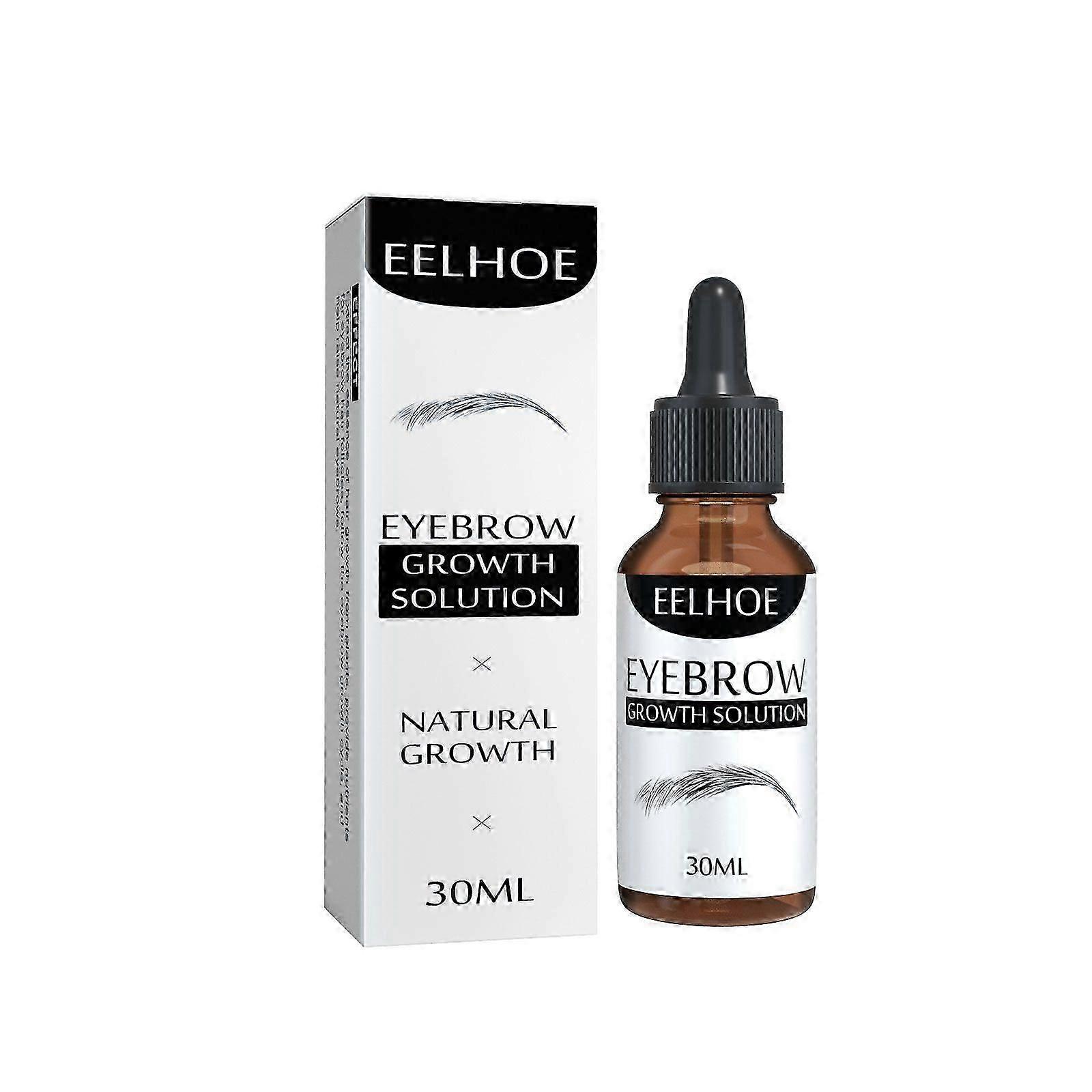 Natural Eyebrow Growth Serum with Ginseng & Reishi  Thicker, Darker, Nourished Brows