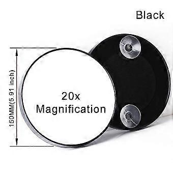 Bathroom Facial Round 20x Magnifying Makeup Mirror Small Hand Held Mirrors For Lash Artists Vanity Dressing Table Wholesale