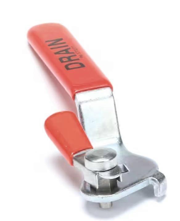 Drain Valve Handle with Safety Lock Pin, OEM RightHand Replacement for Frymaster and BIPH Fryers